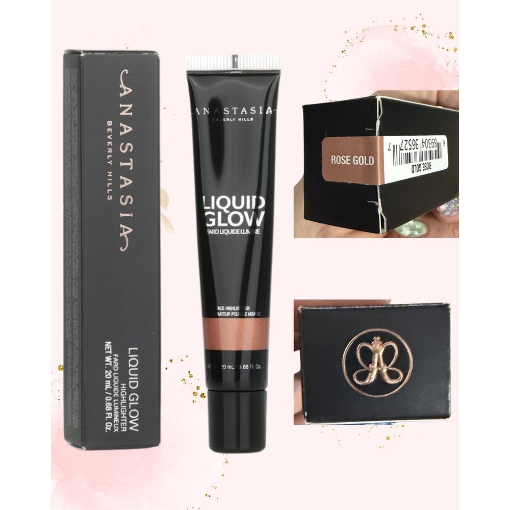 *NIB* Anastasia Beverly Hills‎ Liquid Glow Highlighter Rose Gold 20ml